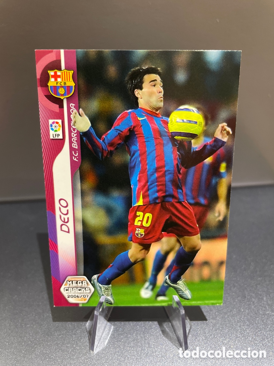 Football Stickers: Deco 47 MGK Megacracks 2006-07 2006 2007 FC Barcelona