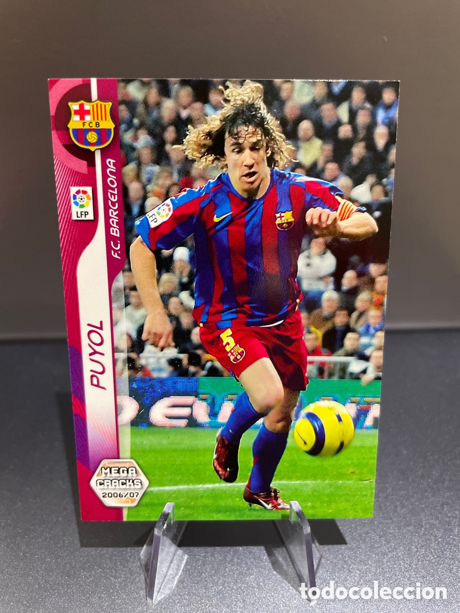 Football Stickers: Puyol 41 MGK Megacracks 2006-07 2006 2007 FC Barcelona