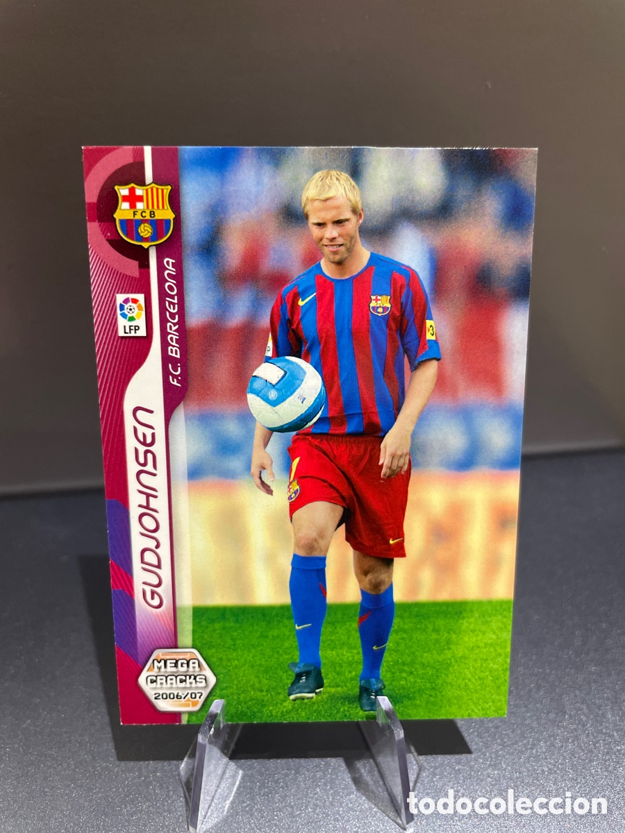 Figurine di Calcio: Gudjohnsen 443 Nuevo Fichaje MGK Megacracks 2006-07 2006 2007 FC Barcelona