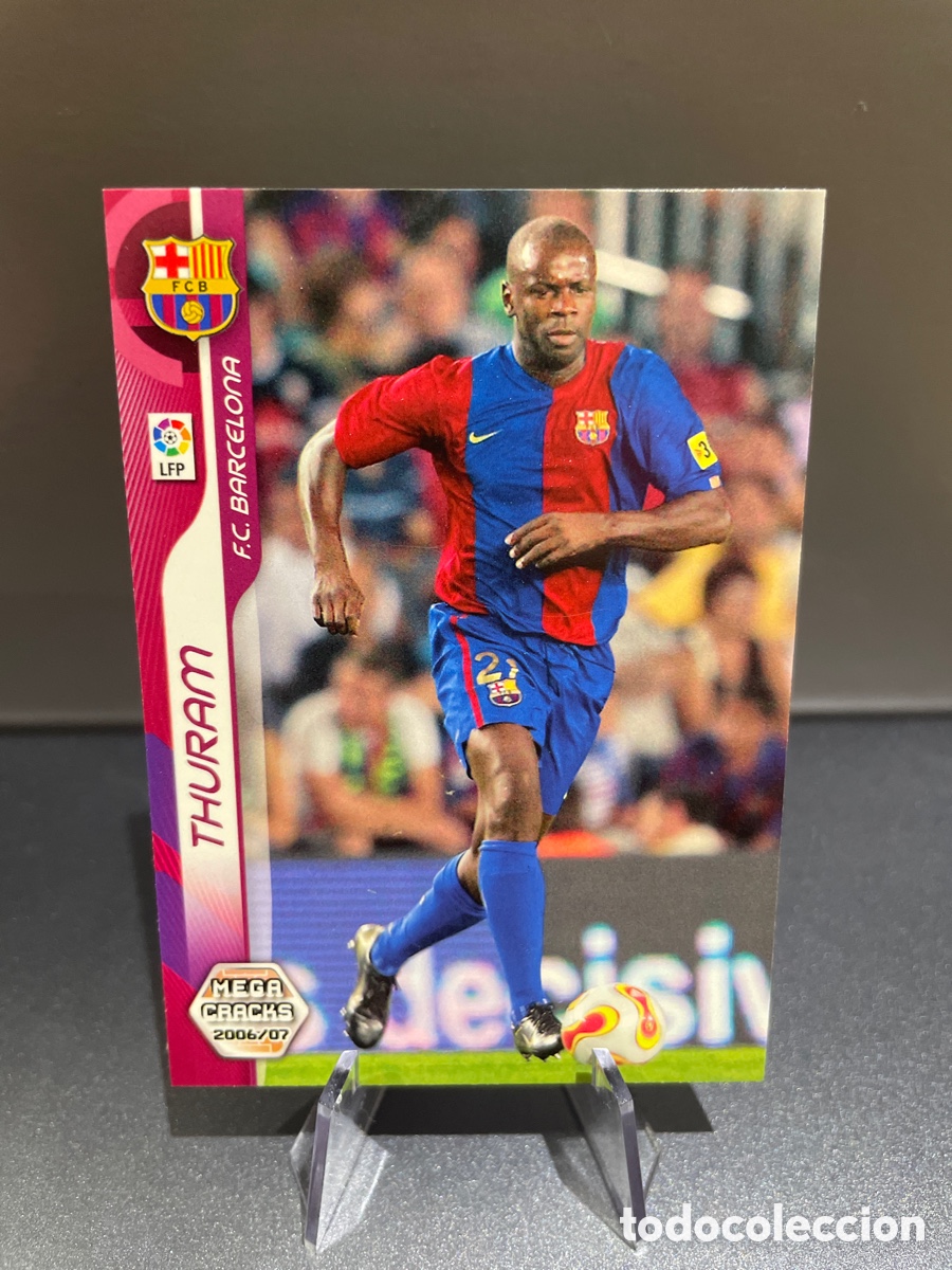 Figurine di Calcio: Thuram 465 Nuevo Fichaje MGK Megacracks 2006-07 2006 2007 FC Barcelona