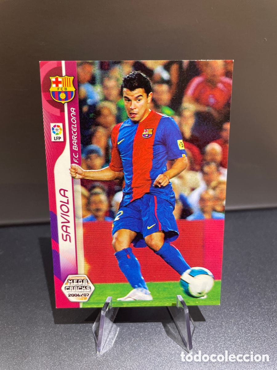 Figurine di Calcio: Saviola 51BIS 51 BIS MGK Megacracks 2006-07 2006 2007 FC Barcelona