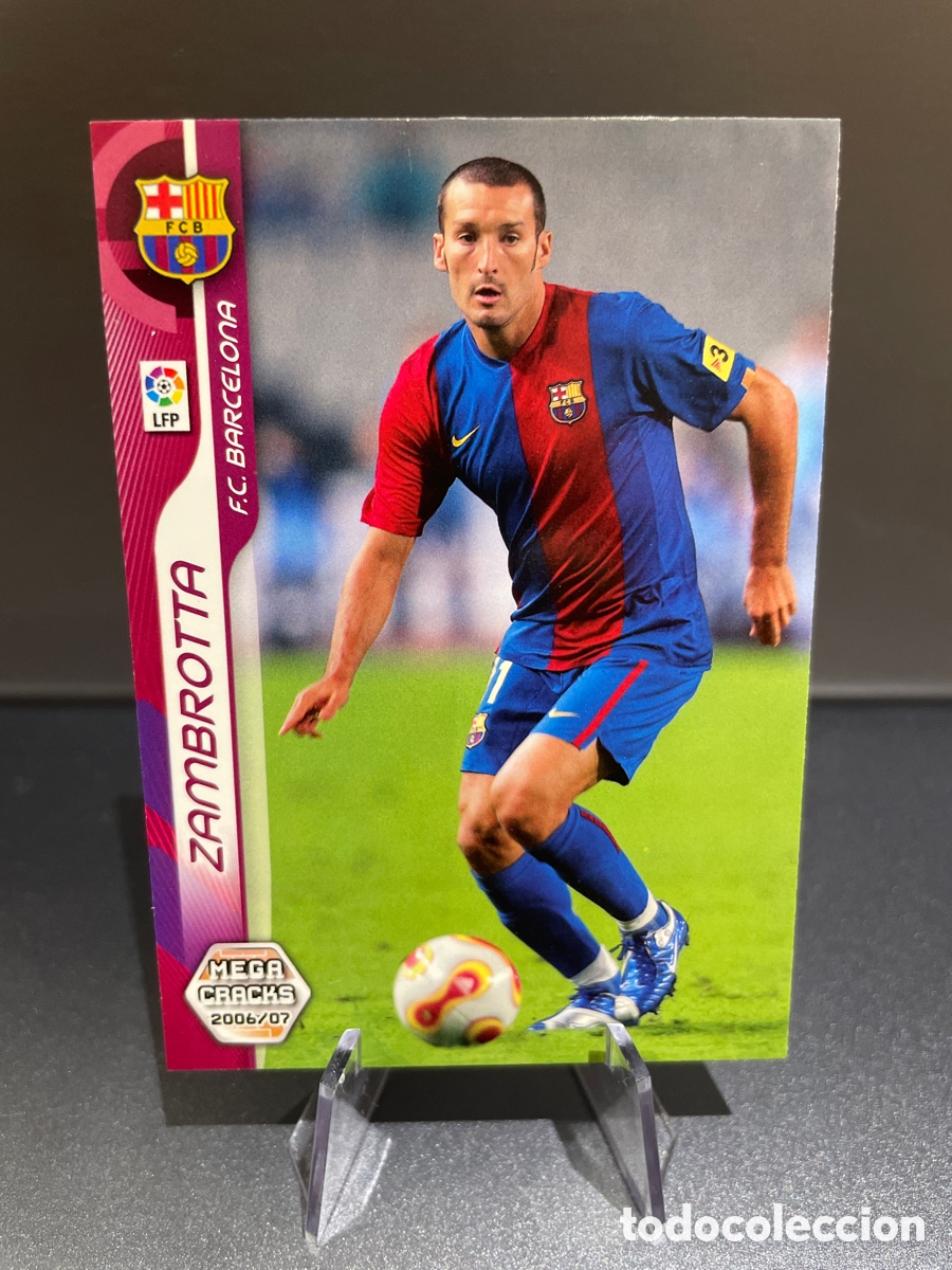 Figurine di Calcio: Zambrotta 48BIS 48 BIS MGK Megacracks 2006-07 2006 2007 FC Barcelona