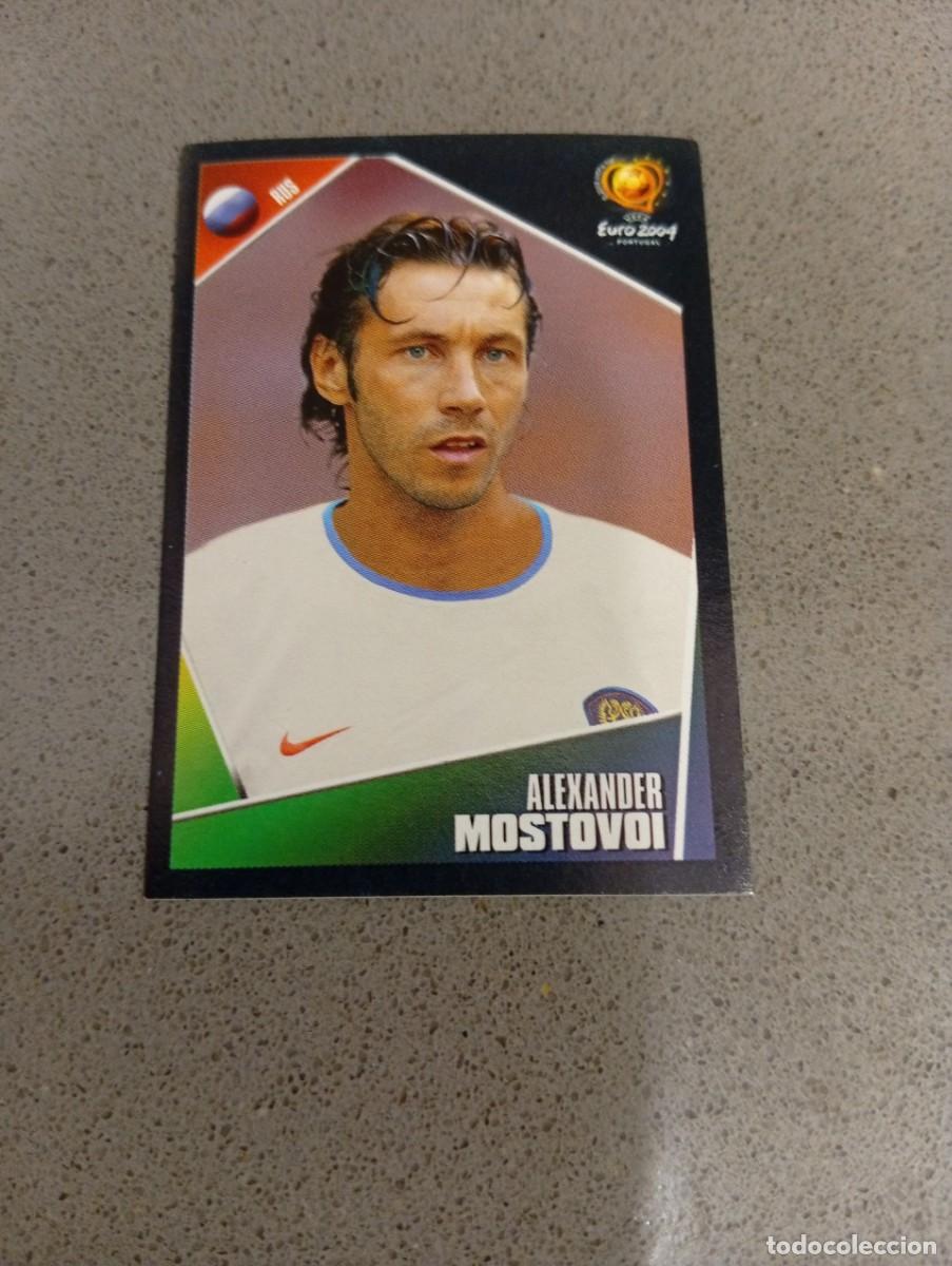 Figurine di Calcio: ALEXANDER MOSTOVOI 62 RUSIA EURO 2004 PORTUGAL NUNCA PEGADO SIN PEGAR