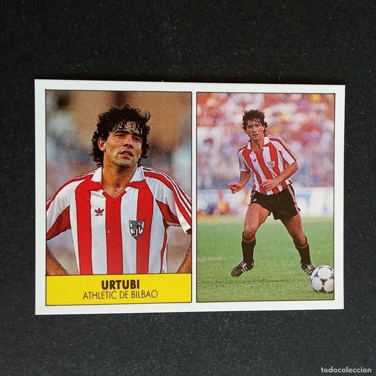Cartes &agrave; collectionner de Football: URTUBI ATHLETIC BILBAO CROMO EDITORIAL FESTIVAL 1987 1988 LIGA 87 88 NUNCA PEGADO