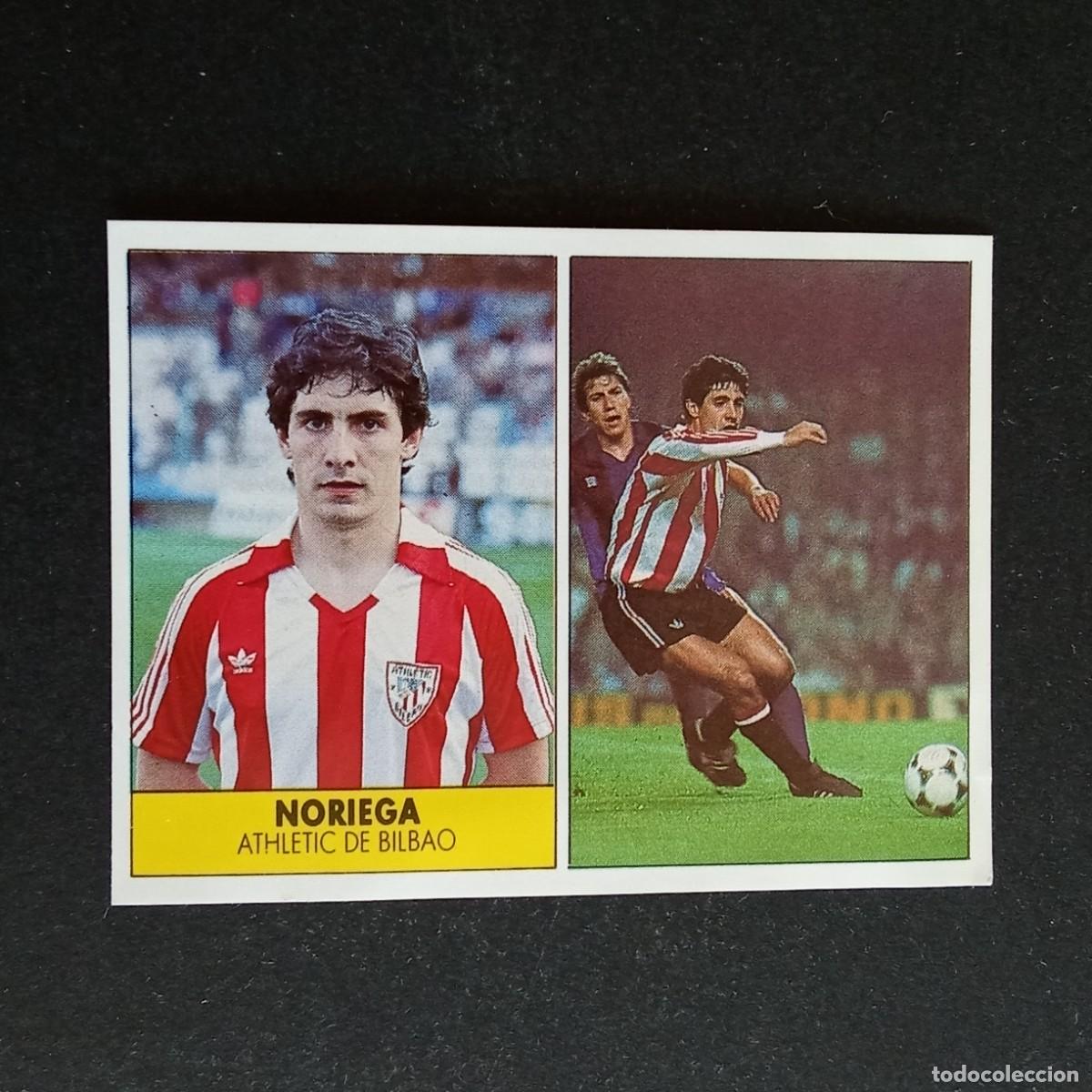 Cromos de f&uacute;tbol: NORIEGA ATHLETIC BILBAO CROMO EDITORIAL FESTIVAL 1987 1988 LIGA 87 88 NUNCA PEGADO