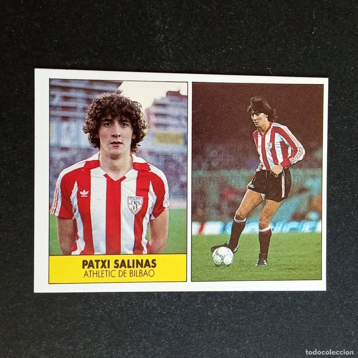 Cromos de f&uacute;tbol: PATXI SALINAS ATHLETIC BILBAO CROMO EDITORIAL FESTIVAL 1987 1988 LIGA 87 88 NUNCA PEGADO