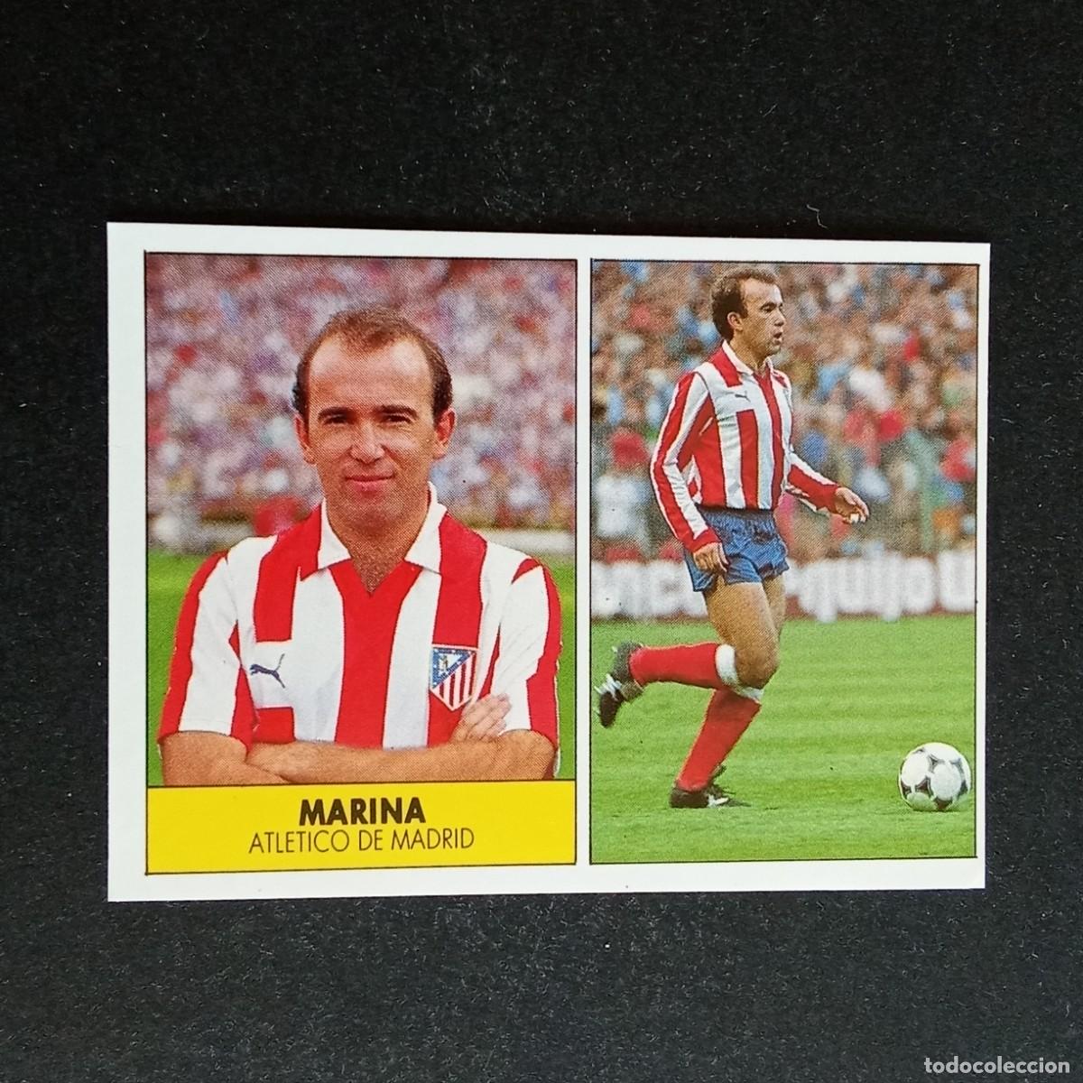 Cromos de f&uacute;tbol: MARINA ATLETICO MADRID CROMO EDITORIAL FESTIVAL 1987 1988 LIGA 87 88 NUNCA PEGADO