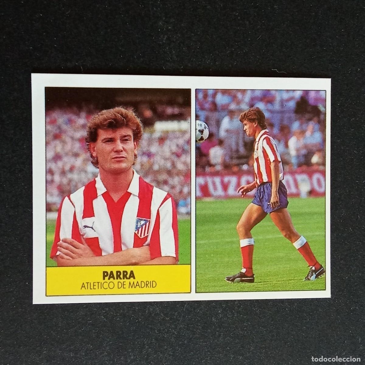 Cromos de f&uacute;tbol: PARRA ATLETICO MADRID CROMO EDITORIAL FESTIVAL 1987 1988 LIGA 87 88 NUNCA PEGADO