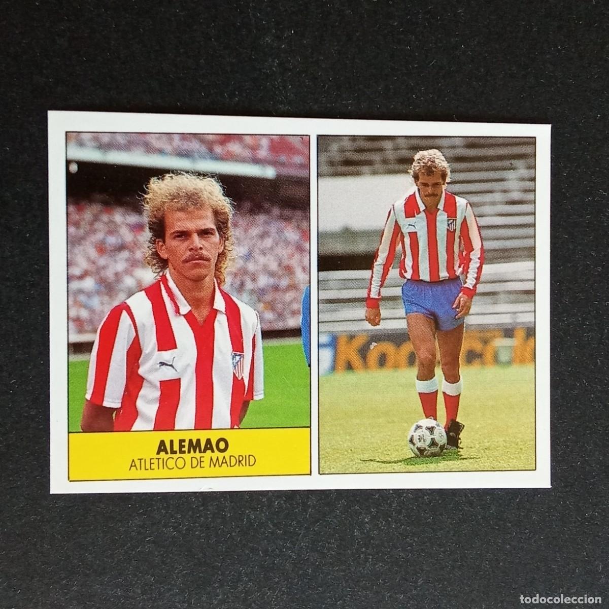 Cromos de f&uacute;tbol: ALEMAO ATLETICO MADRID CROMO EDITORIAL FESTIVAL 1987 1988 LIGA 87 88 NUNCA PEGADO