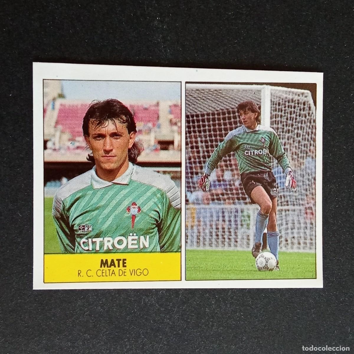 Football Stickers: MATE CELTA CROMO EDITORIAL FESTIVAL 1987 1988 LIGA 87 88 NUNCA PEGADO
