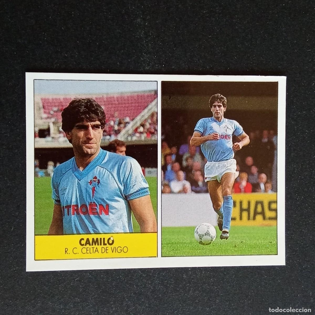 Cromos de f&uacute;tbol: CAMILO CELTA CROMO EDITORIAL FESTIVAL 1987 1988 LIGA 87 88 NUNCA PEGADO