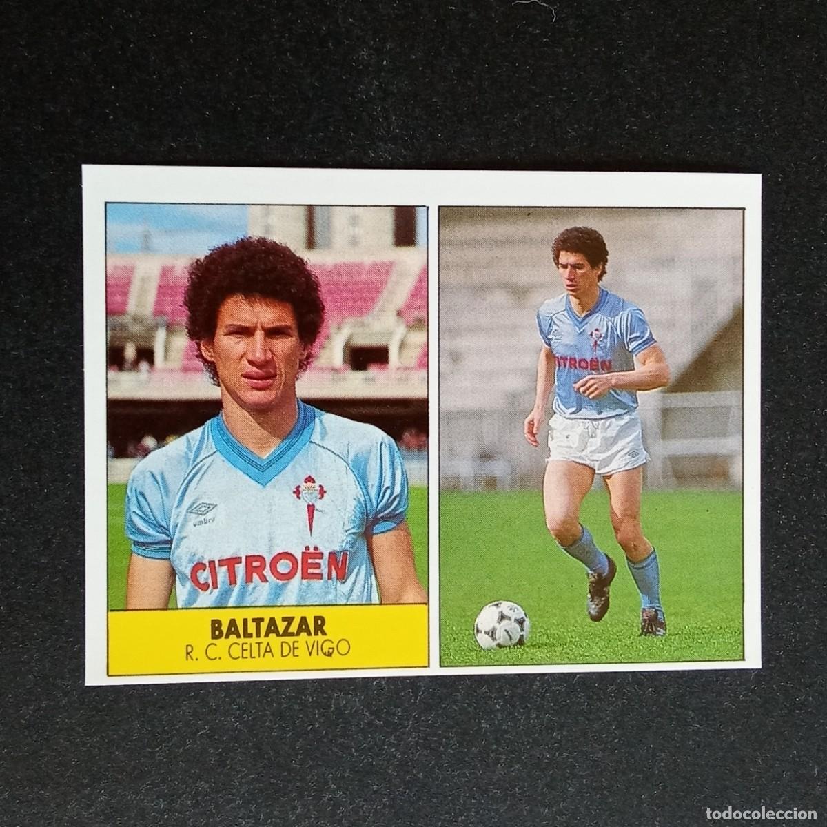 Cromos de f&uacute;tbol: BALTAZAR CELTA CROMO EDITORIAL FESTIVAL 1987 1988 LIGA 87 88 NUNCA PEGADO