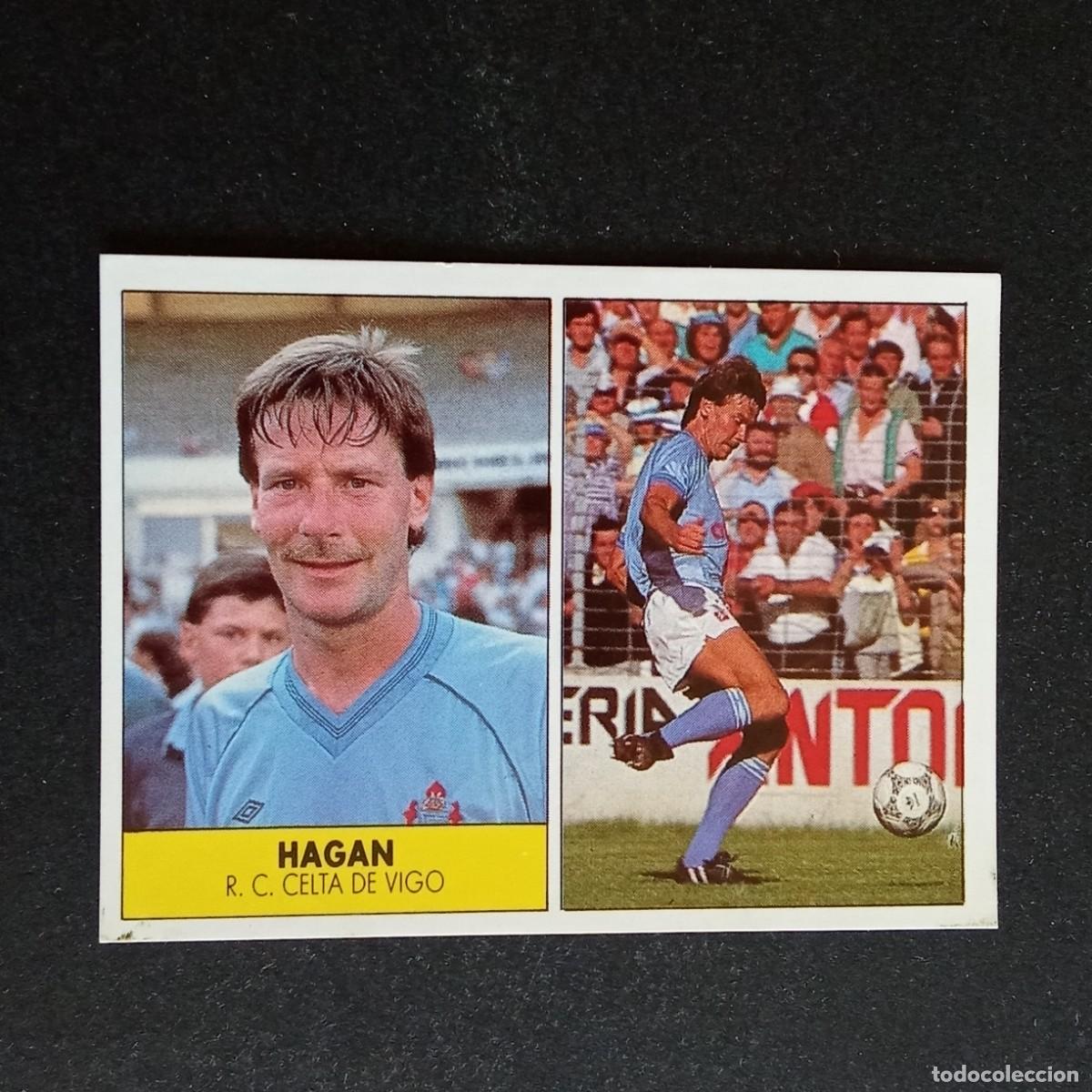 Cromos de f&uacute;tbol: HAGAN CELTA CROMO EDITORIAL FESTIVAL 1987 1988 LIGA 87 88 NUNCA PEGADO