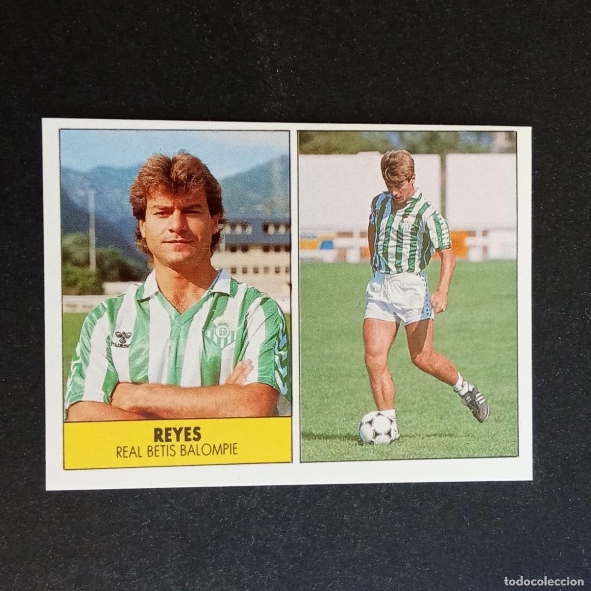 Cromos de f&uacute;tbol: REYES BETIS CROMO EDITORIAL FESTIVAL 1987 1988 LIGA 87 88 NUNCA PEGADO