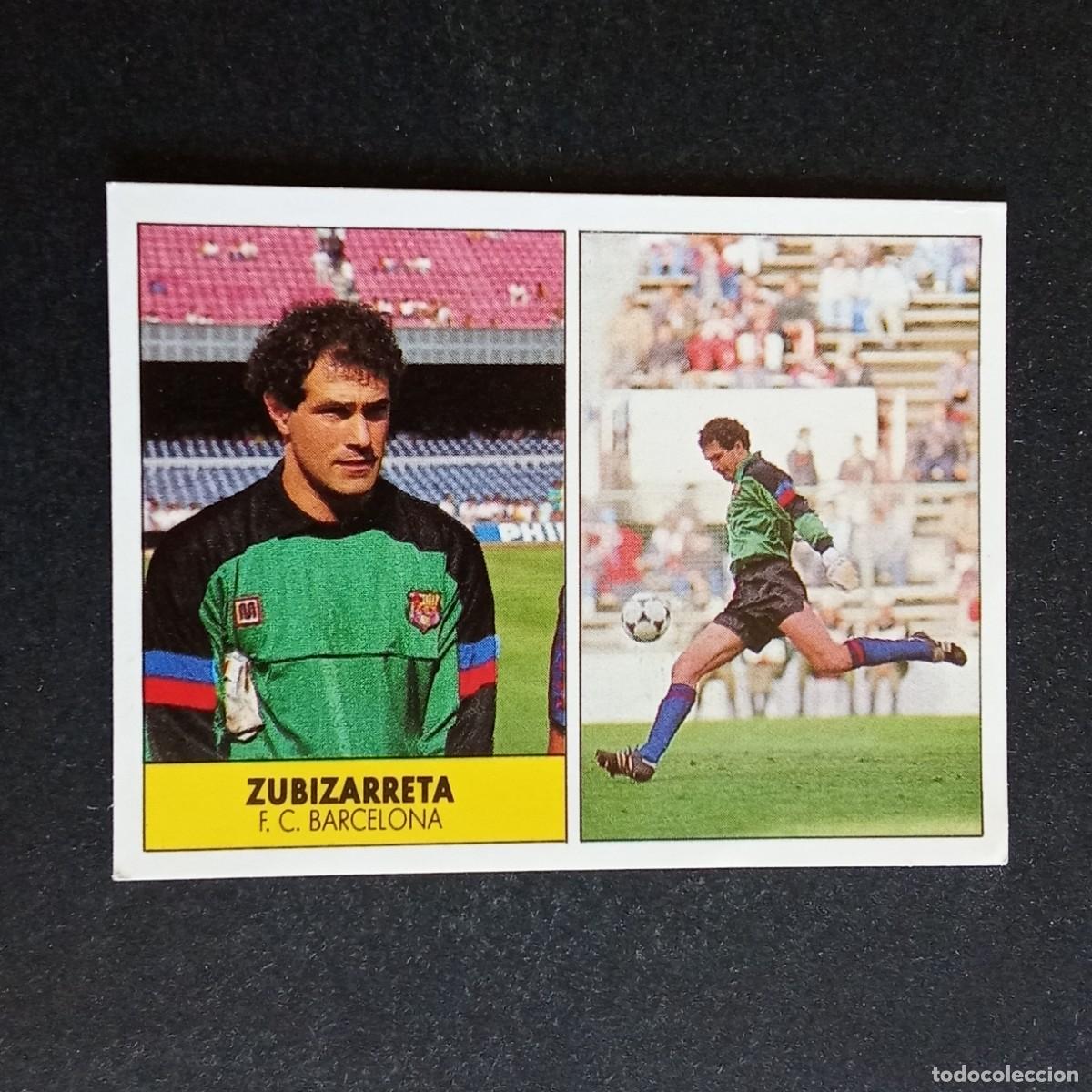 Cromos de f&uacute;tbol: ZUBIZARRETA BARCELONA CROMO EDITORIAL FESTIVAL 1987 1988 LIGA 87 88 NUNCA PEGADO