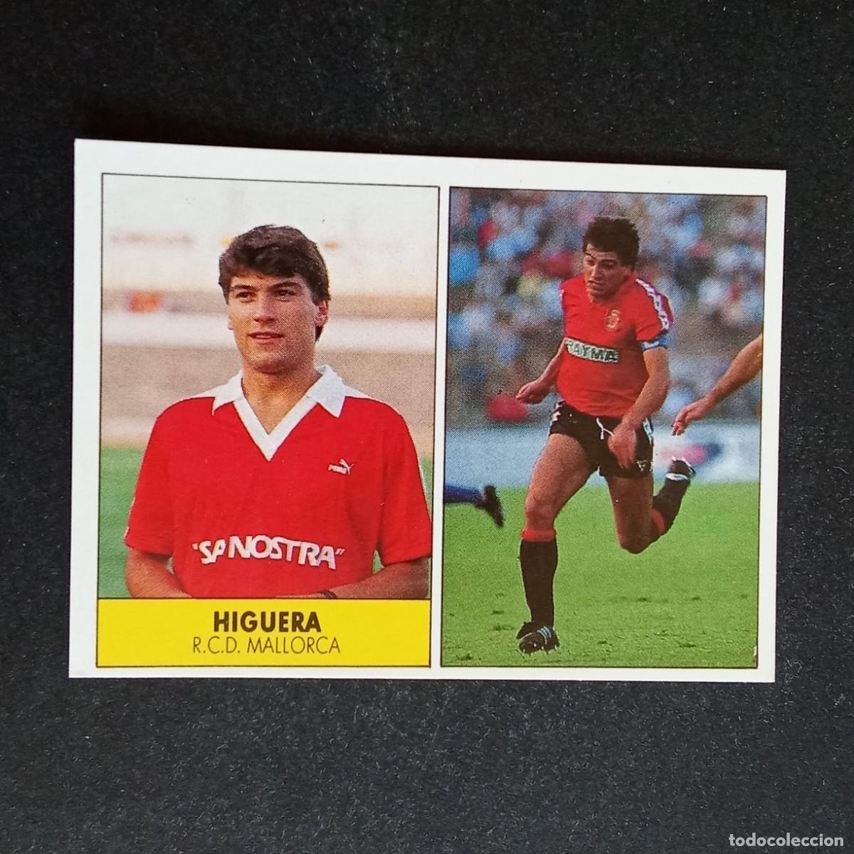Cromos de f&uacute;tbol: HIGUERA MALLORCA CROMO EDITORIAL FESTIVAL 1987 1988 LIGA 87 88 NUNCA PEGADO