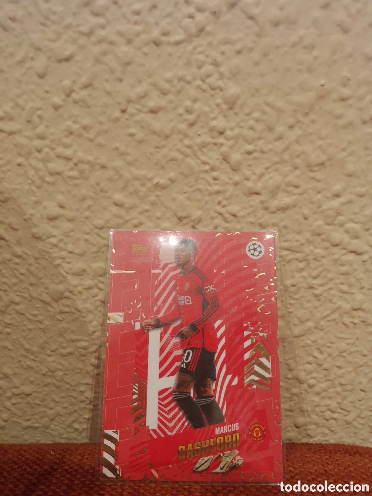 Cromos de f&uacute;tbol: Marcus Rashford Manchester United Topps x whip 23/24 2023 2024