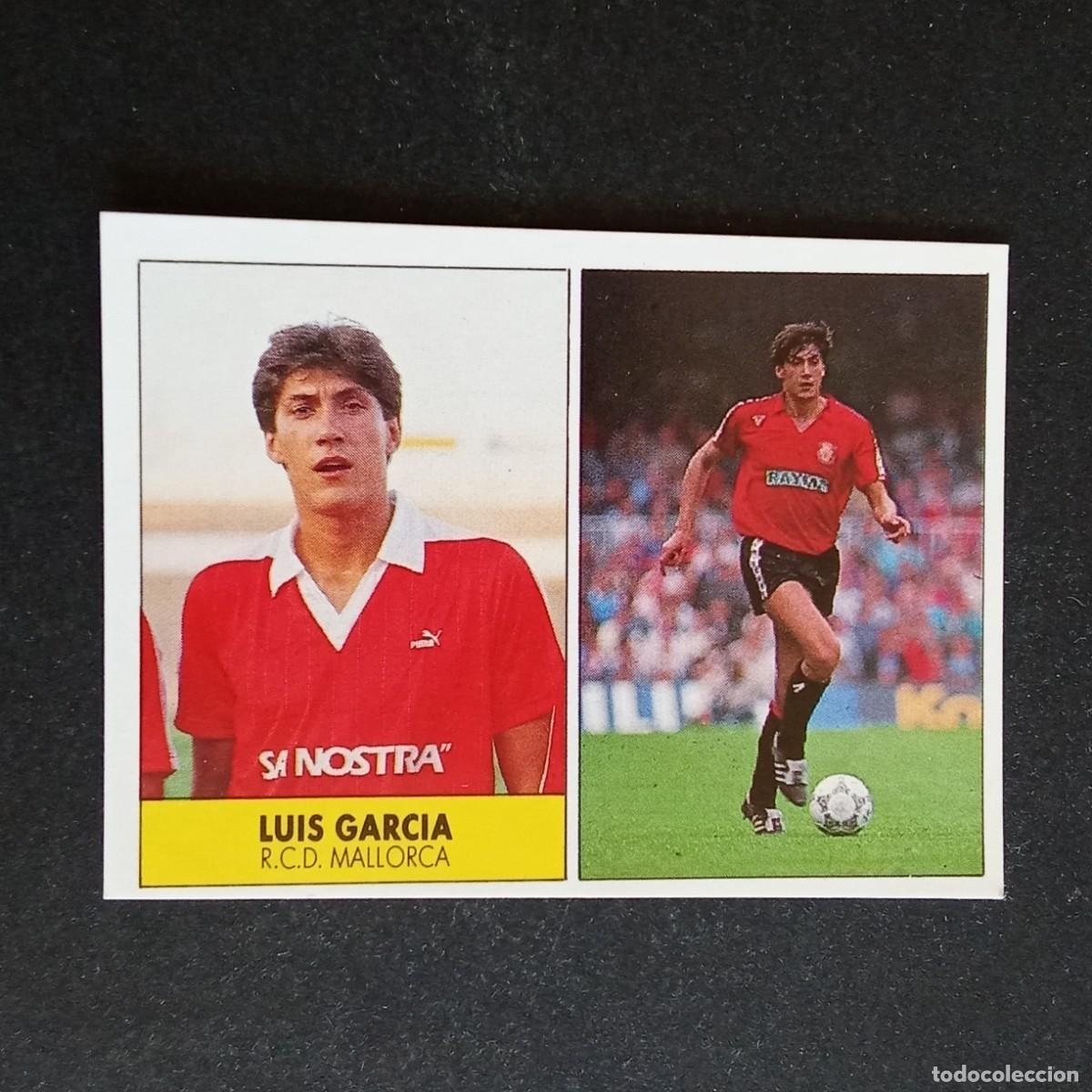 Cromos de f&uacute;tbol: LUIS GARCIA MALLORCA CROMO EDITORIAL FESTIVAL 1987 1988 LIGA 87 88 NUNCA PEGADO