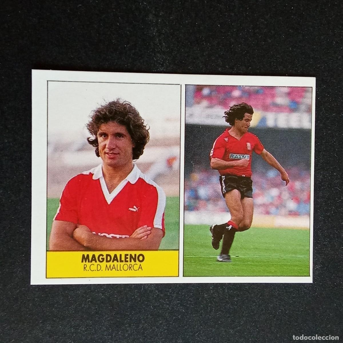 Cromos de f&uacute;tbol: MAGDALENO MALLORCA CROMO EDITORIAL FESTIVAL 1987 1988 LIGA 87 88 NUNCA PEGADO
