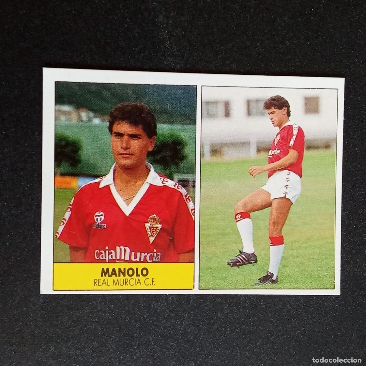 Cromos de f&uacute;tbol: MANOLO MURCIA CROMO EDITORIAL FESTIVAL 1987 1988 LIGA 87 88 NUNCA PEGADO