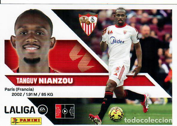 Cromos de f&uacute;tbol: CROMO PANINI LIGA ESTE 26 27 - N&ordm; 8 - NIANZOU - SEVILLA