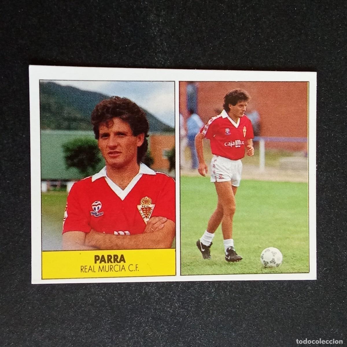 Cromos de f&uacute;tbol: PARRA MURCIA CROMO EDITORIAL FESTIVAL 1987 1988 LIGA 87 88 NUNCA PEGADO