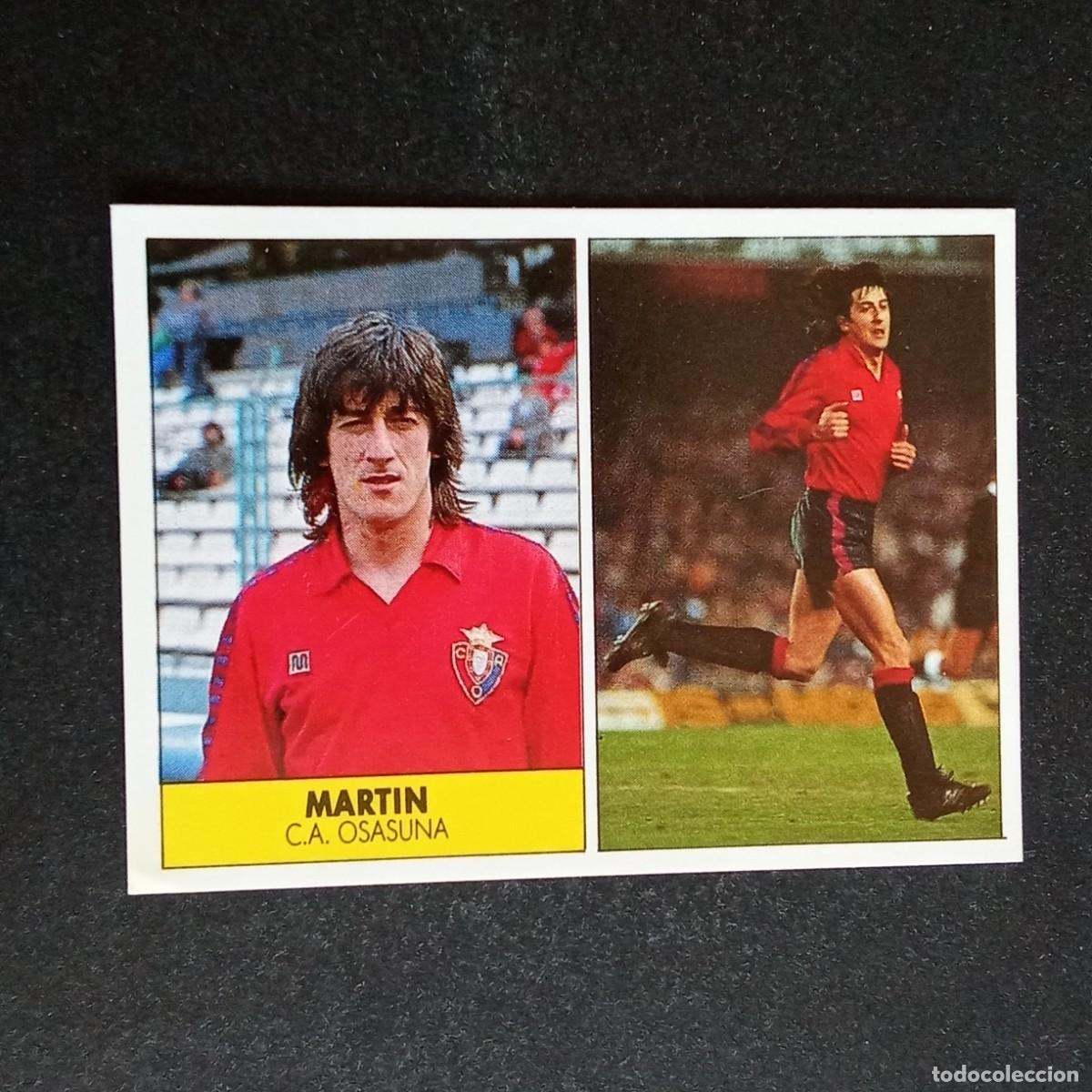 Cromos de f&uacute;tbol: MARTIN OSASUNA CROMO EDITORIAL FESTIVAL 1987 1988 LIGA 87 88 NUNCA PEGADO