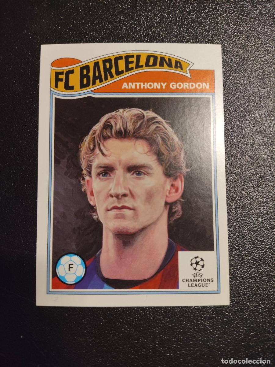 Cromos de f&uacute;tbol: 911 Anthony Gordon Barcelona Living Set Topps