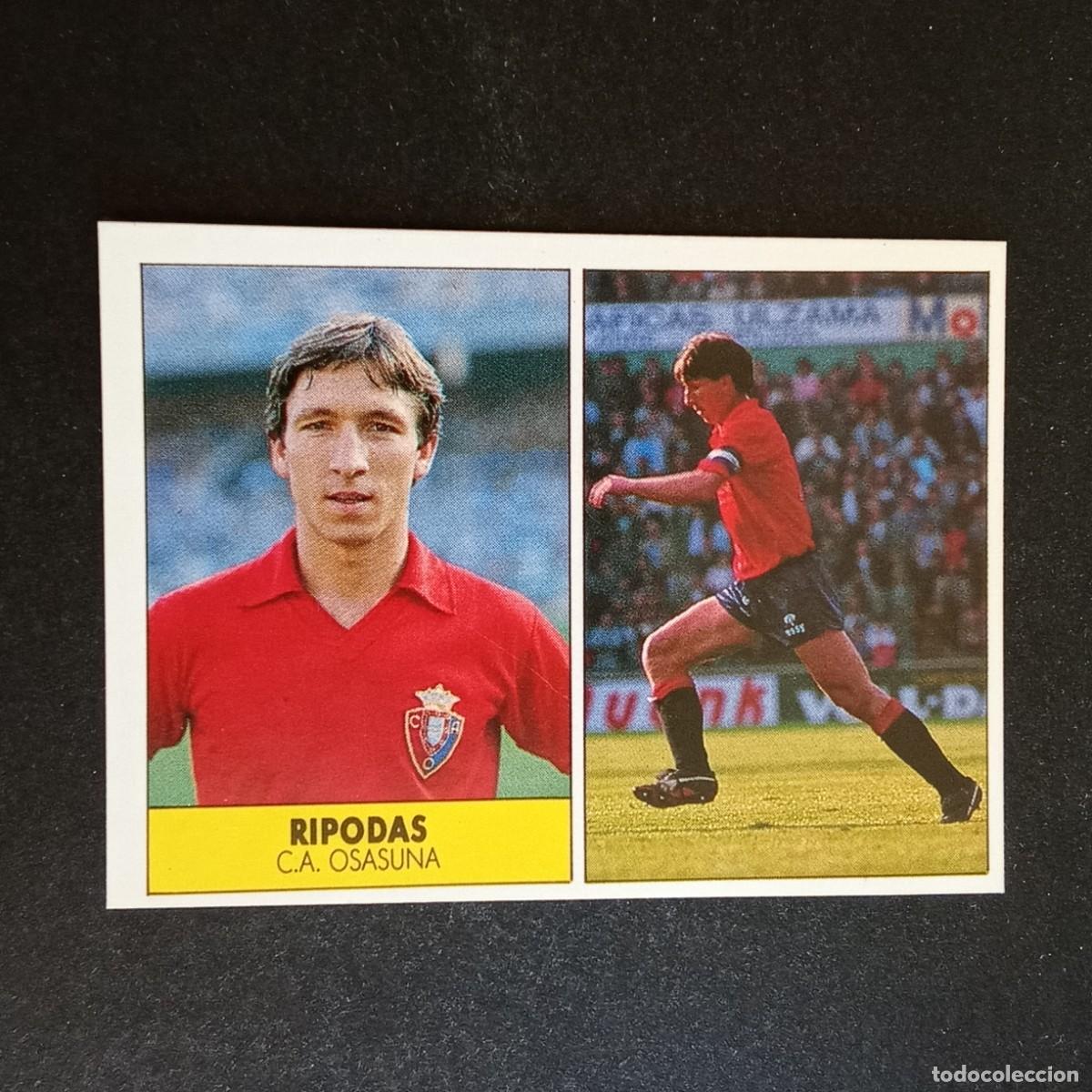Cromos de f&uacute;tbol: RIPODAS OSASUNA CROMO EDITORIAL FESTIVAL 1987 1988 LIGA 87 88 NUNCA PEGADO