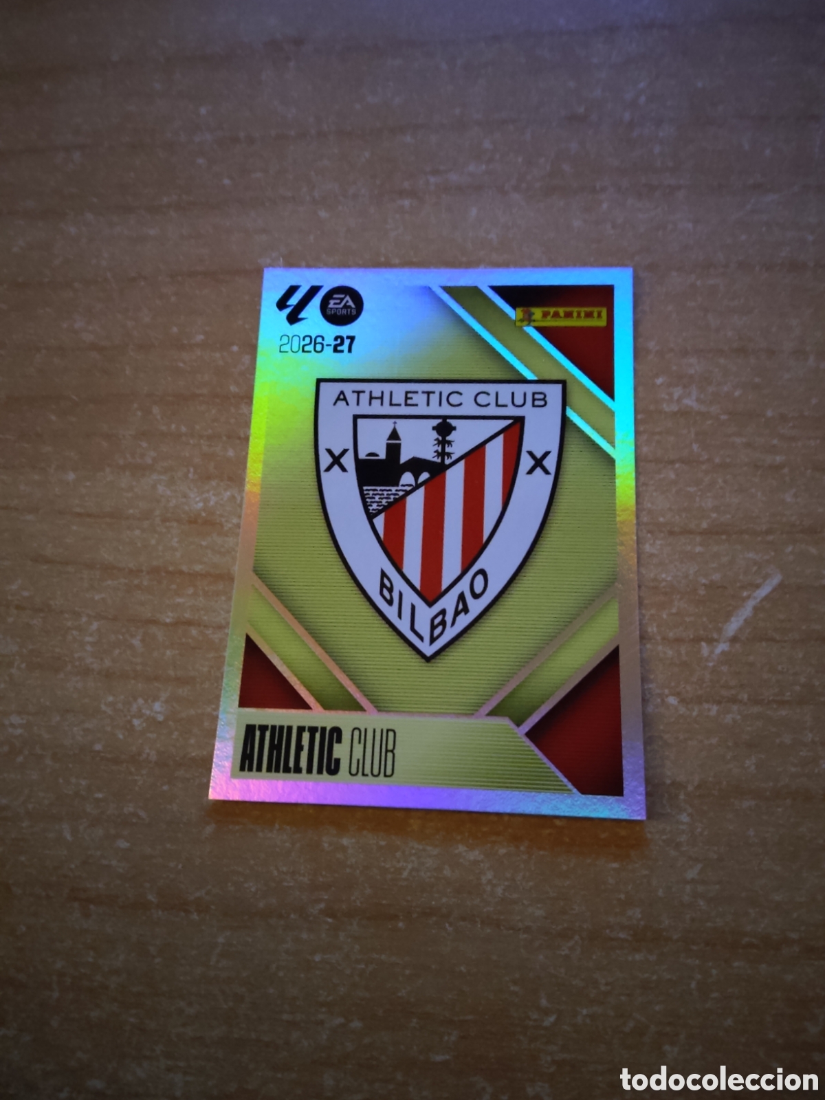 Cartes &agrave; collectionner de Football: 1 ESCUDO ATHLETIC CLUB LIGA ESTE 2026 2027