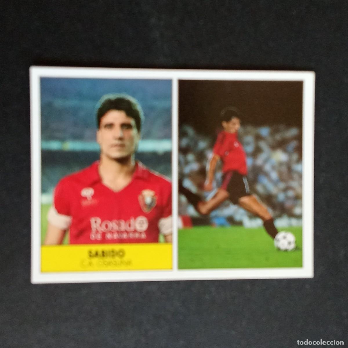 Cartes &agrave; collectionner de Football: SABIDO OSASUNA CROMO EDITORIAL FESTIVAL 1987 1988 LIGA 87 88 NUNCA PEGADO