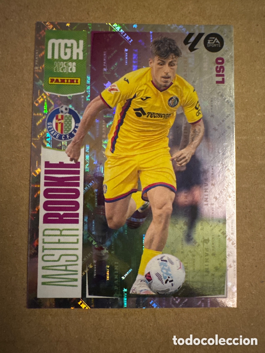 Cartes &agrave; collectionner de Football: # 514 Liso Getafe MASTER ROOKIE Tercera 3 edici&oacute;n Megacracks 25 26 2025 2026 3&ordf;
