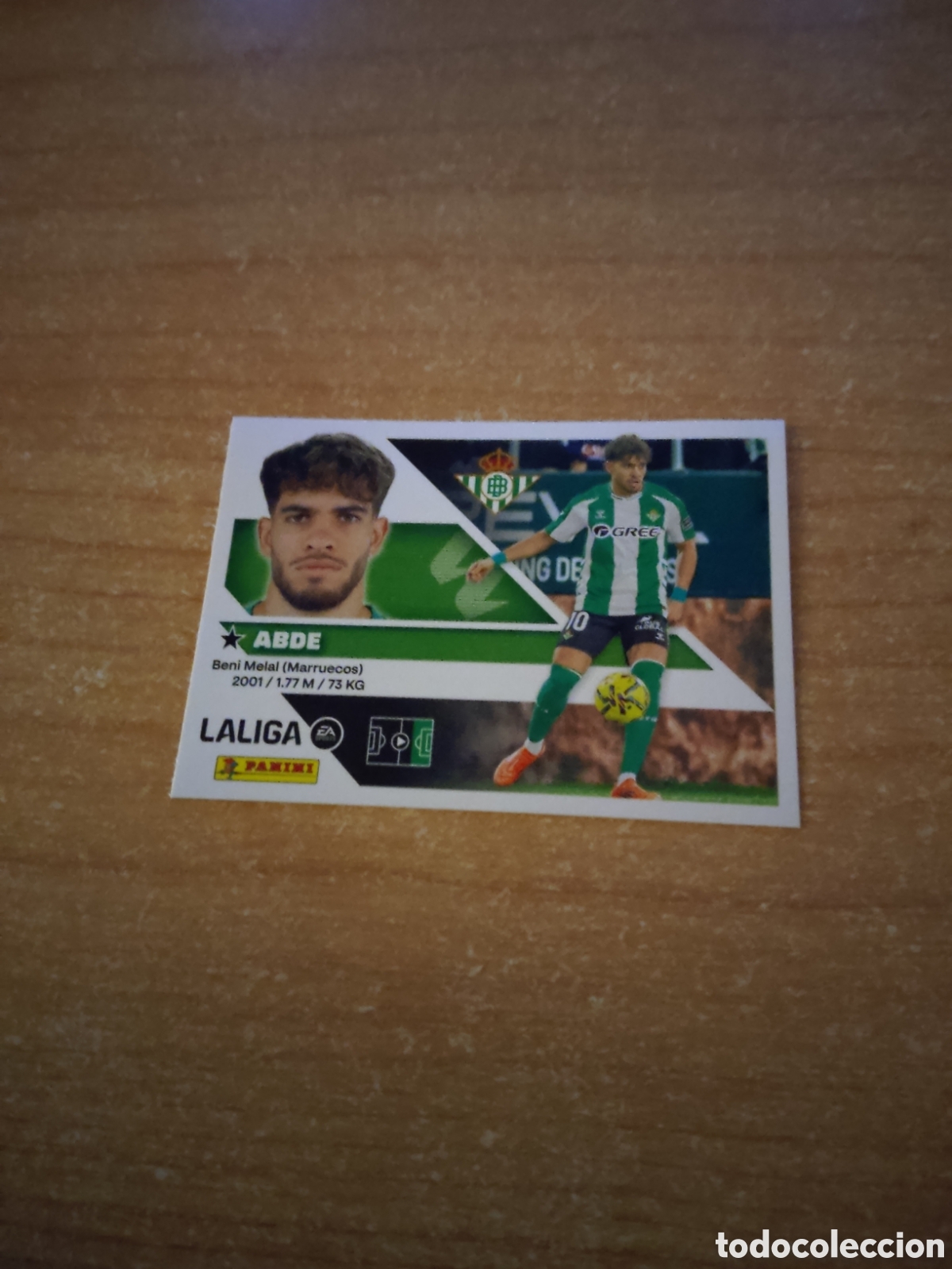 Cromos de f&uacute;tbol: 20 ABDE REAL BETIS LIGA ESTE 2026 2027