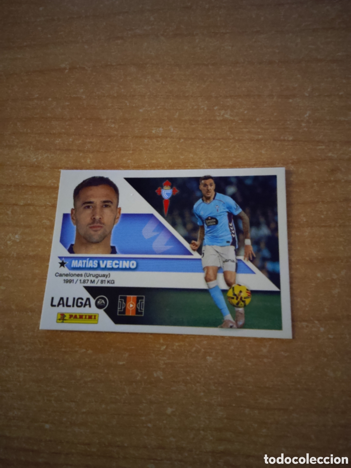 Cromos de f&uacute;tbol: 14 BIS VECINO CELTA VIGO LIGA ESTE 2026 2027