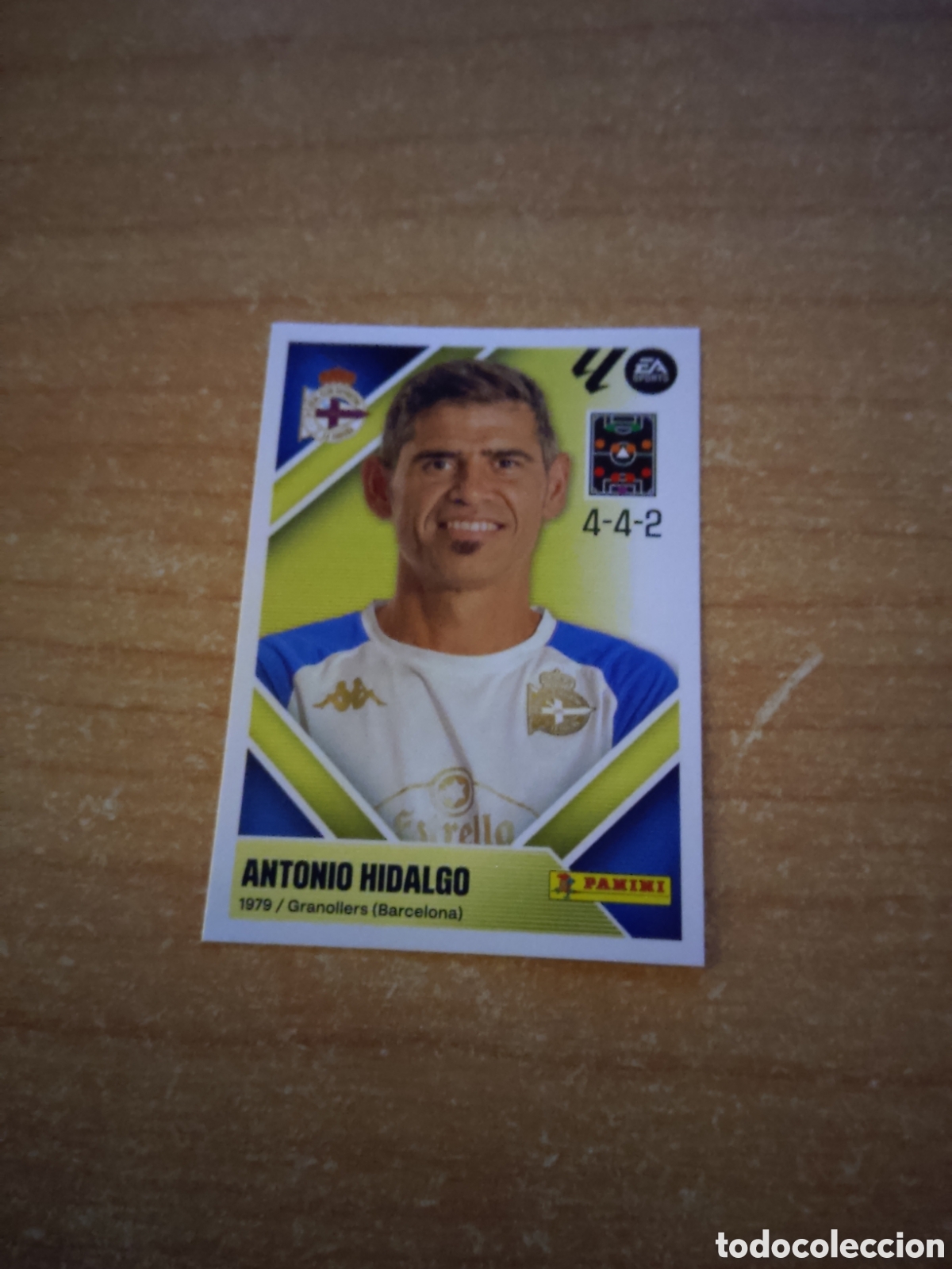 Cromos de f&uacute;tbol: 2 ANTONIO HIDALGO DEPORTIVO CORU&Ntilde;A LIGA ESTE 2026 2027