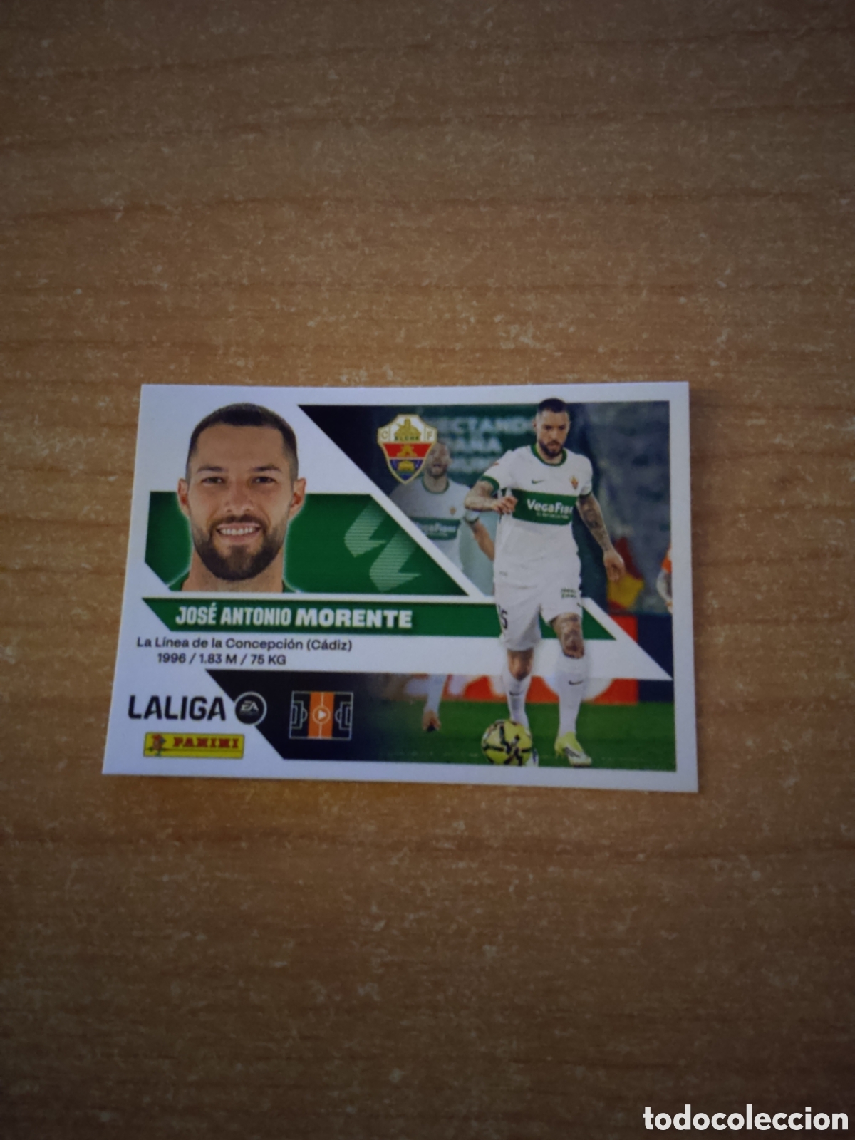 Cromos de f&uacute;tbol: 16 MORENTE ELCHE LIGA ESTE 2026 2027