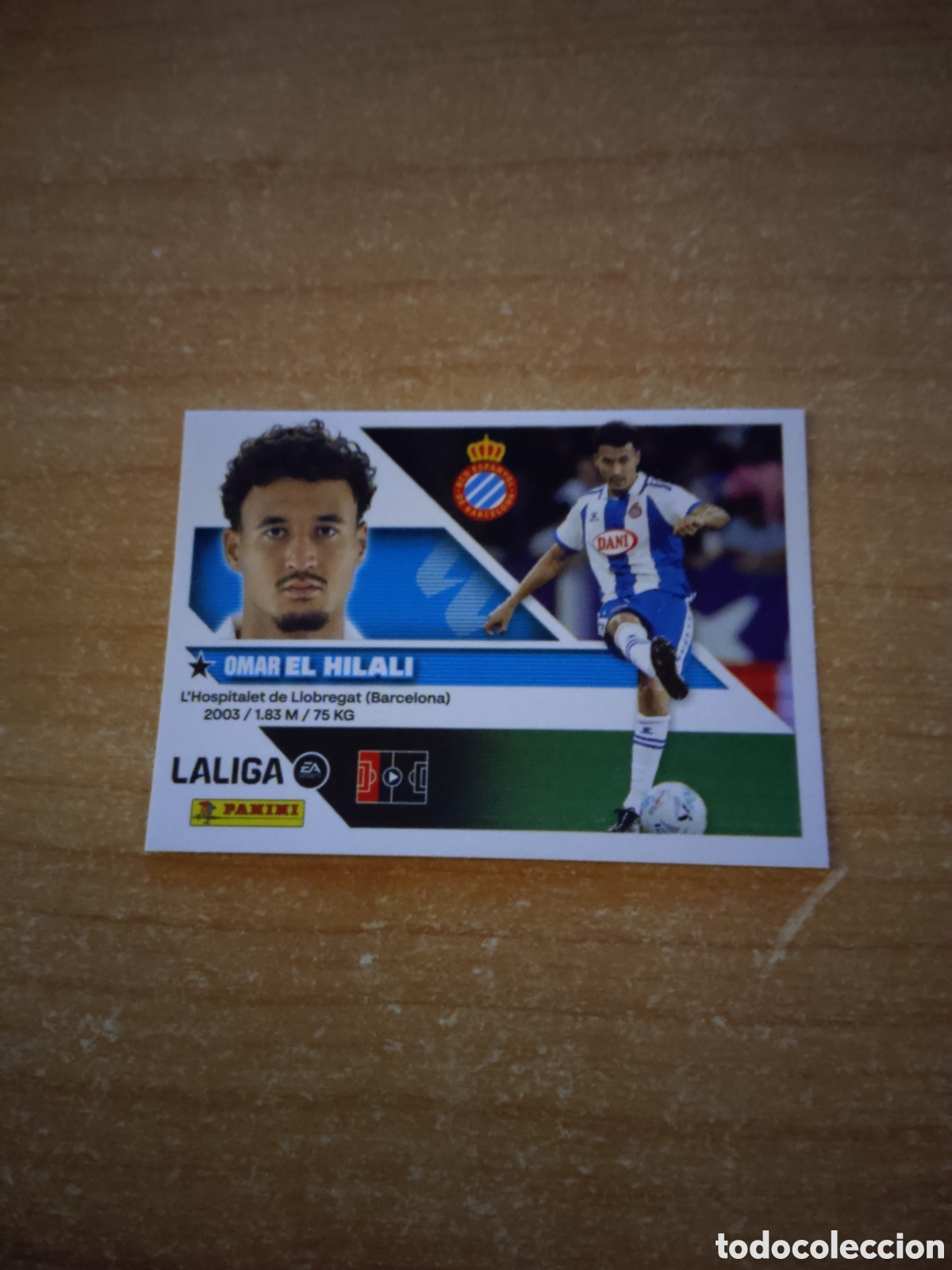 Cromos de f&uacute;tbol: 5 EL HILALI ESPANYOL LIGA ESTE 2026 2027