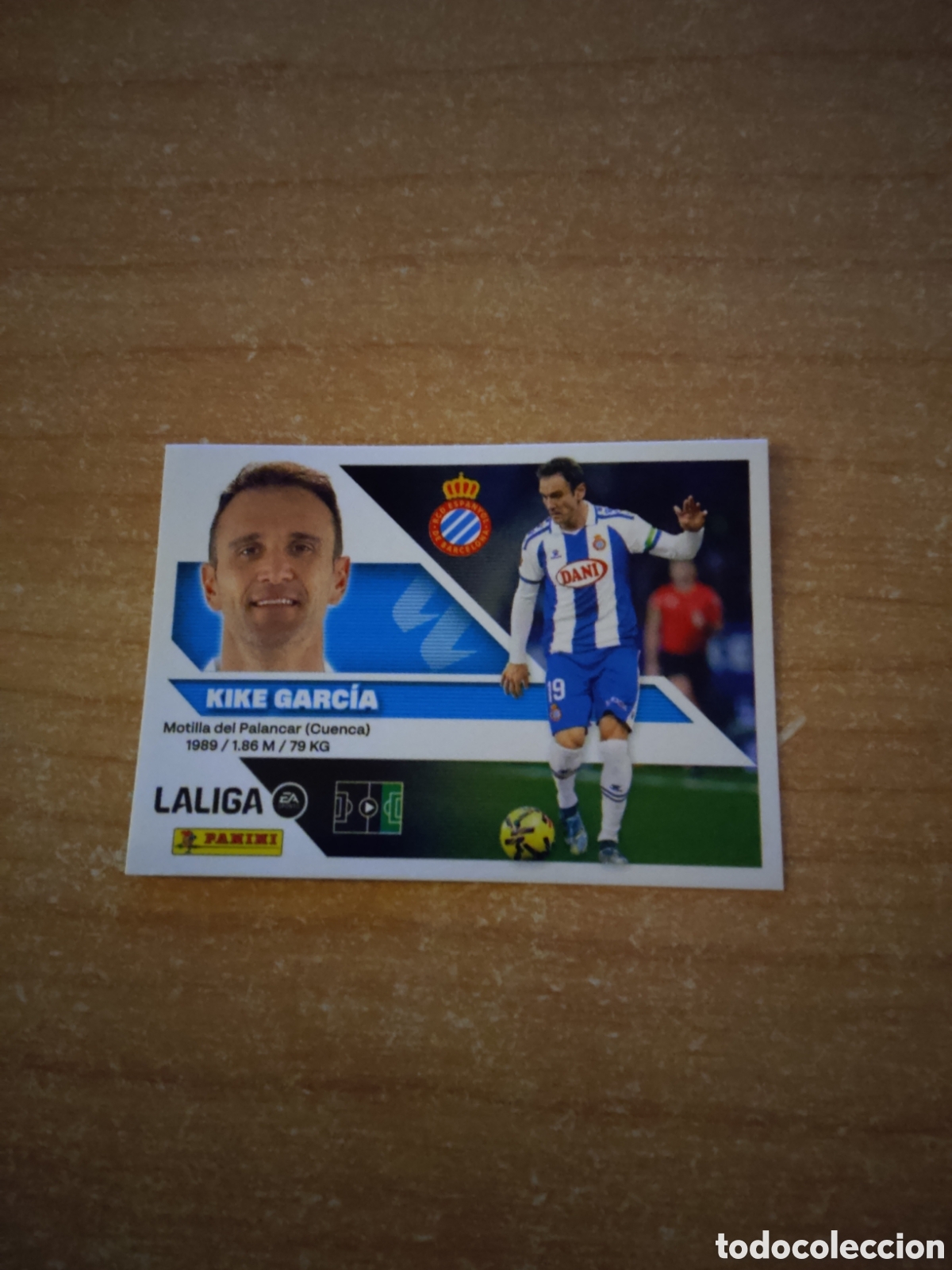 Cromos de f&uacute;tbol: 19 KIKE GARCIA ESPANYOL LIGA ESTE 2026 2027
