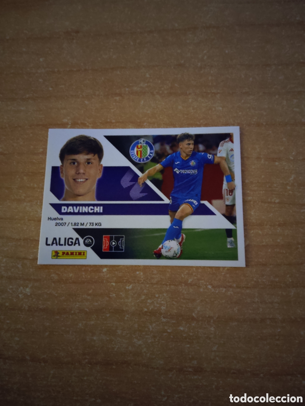 Cromos de f&uacute;tbol: 10 DAVINCHI GETAFE LIGA ESTE 2026 2027