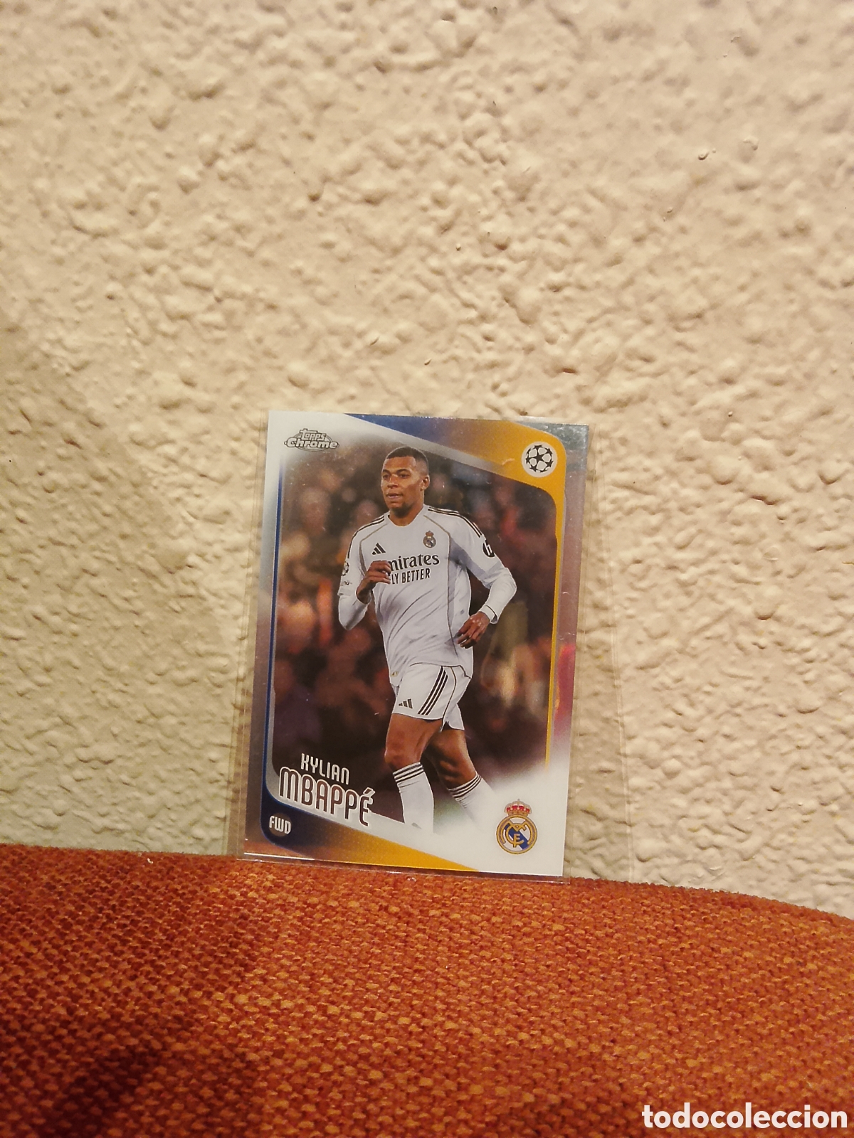 Cromos de f&uacute;tbol: Kylian Mbapp&eacute; Real Madrid 112 topps chrome 25/26 2025 2026