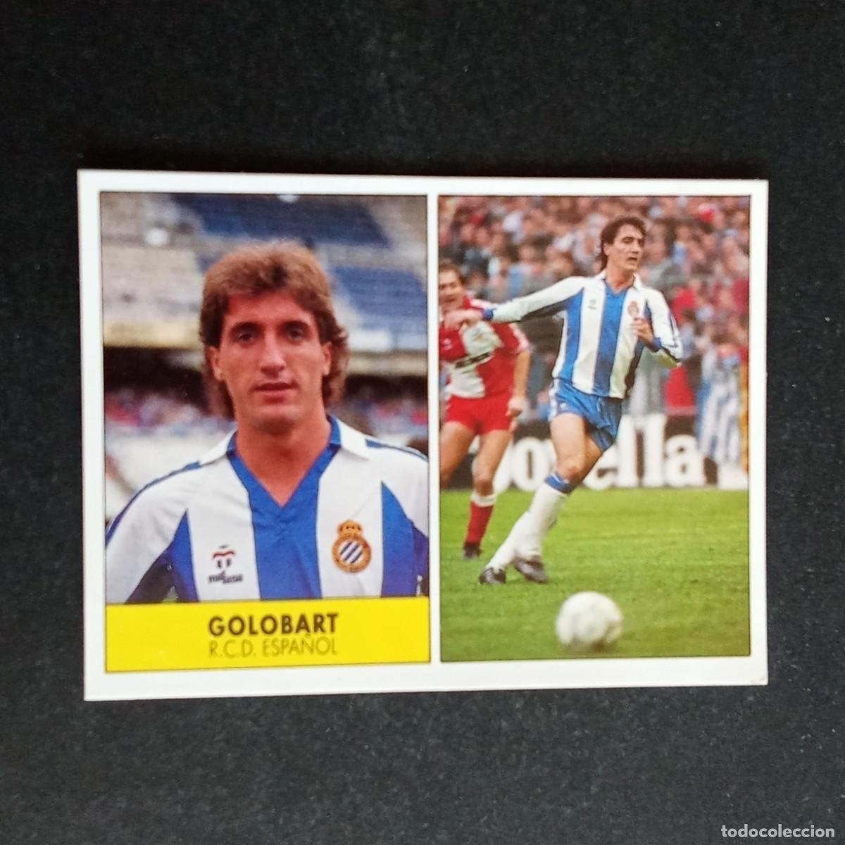 Cromos de f&uacute;tbol: GOLOBART ESPA&Ntilde;OL CROMO EDITORIAL FESTIVAL 1987 1988 LIGA 87 88 NUNCA PEGADO
