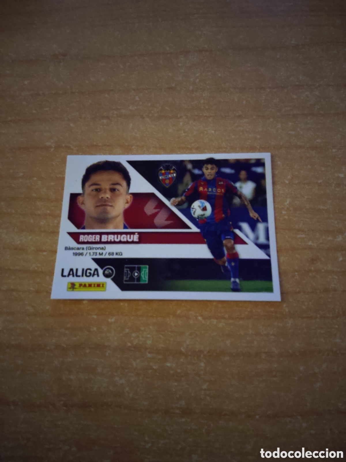 Cromos de f&uacute;tbol: 17 BRUGUE LEVANTE LIGA ESTE 2026 2027