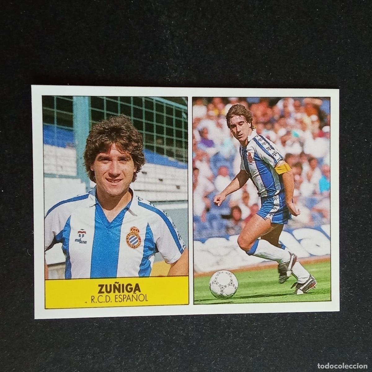 Cromos de f&uacute;tbol: ZU&Ntilde;IGA ESPA&Ntilde;OL CROMO EDITORIAL FESTIVAL 1987 1988 LIGA 87 88 NUNCA PEGADO