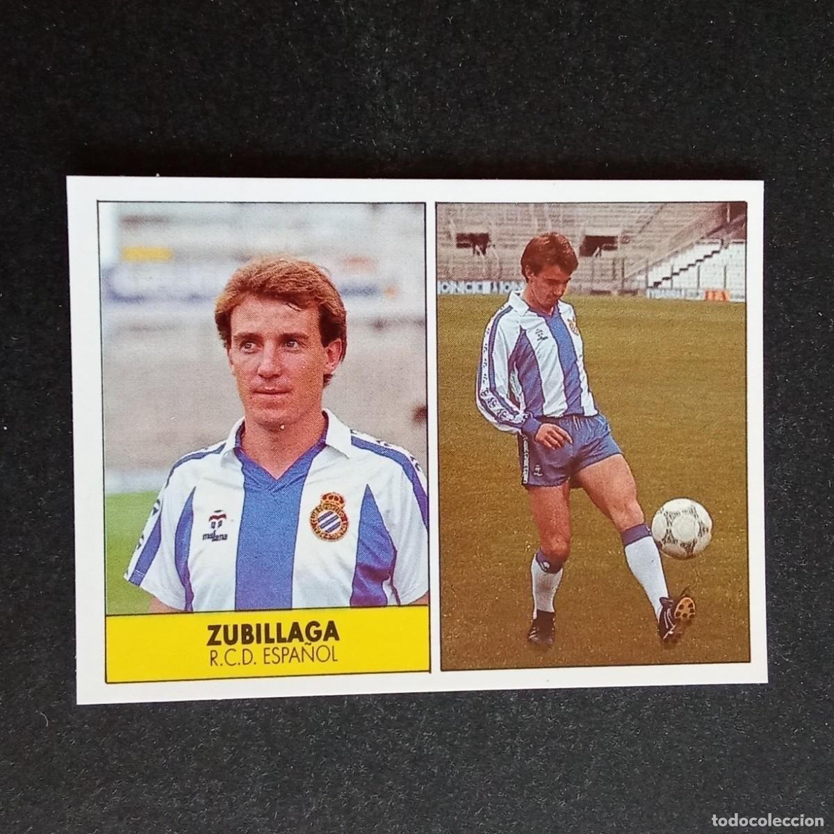 Cromos de f&uacute;tbol: ZUBILLAGA ESPA&Ntilde;OL CROMO EDITORIAL FESTIVAL 1987 1988 LIGA 87 88 NUNCA PEGADO