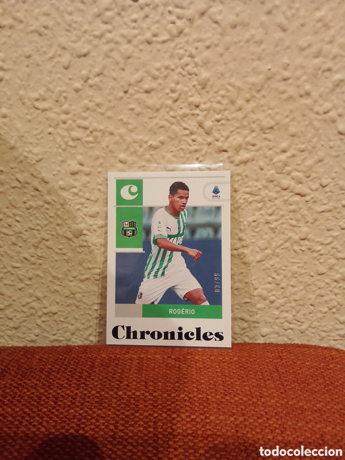 Cromos de f&uacute;tbol: Rog&eacute;rio Sassuolo 25 /99 Panini 22/23 2022 2023