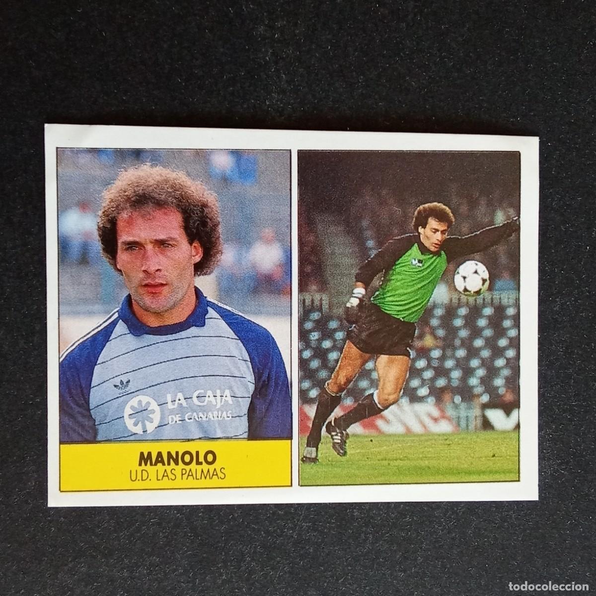 Cromos de Futebol: MANOLO LAS PALMAS CROMO EDITORIAL FESTIVAL 1987 1988 LIGA 87 88 NUNCA PEGADO
