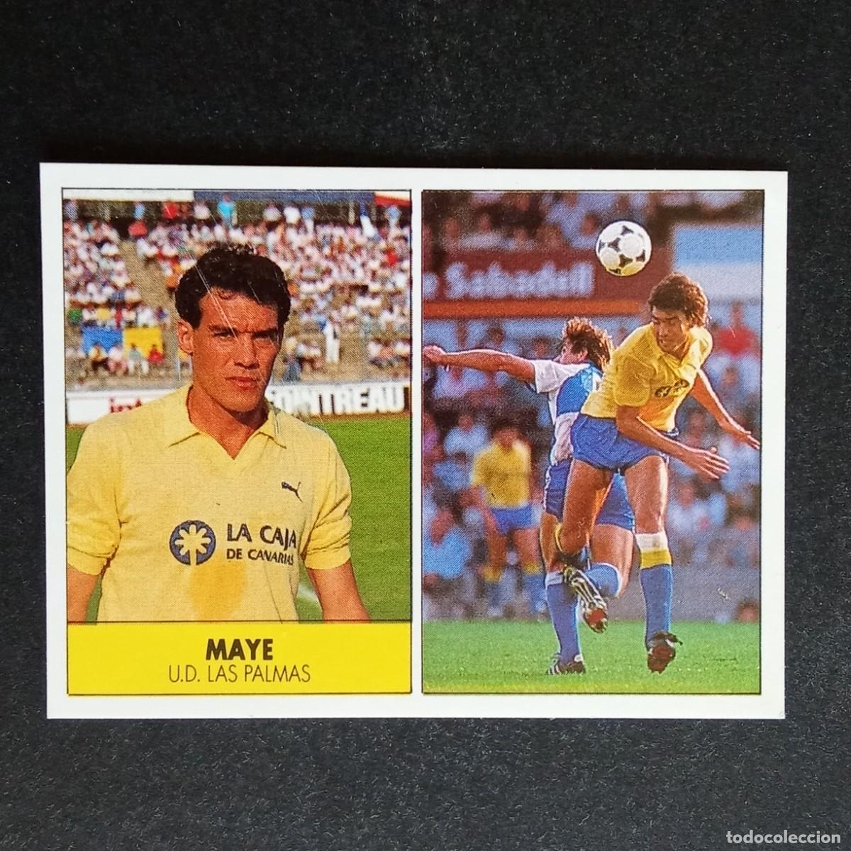 Cromos de Futebol: MAYE LAS PALMAS CROMO EDITORIAL FESTIVAL 1987 1988 LIGA 87 88 NUNCA PEGADO