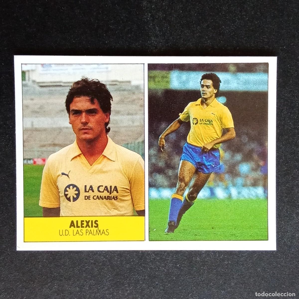 Cromos de f&uacute;tbol: ALEXIS LAS PALMAS CROMO EDITORIAL FESTIVAL 1987 1988 LIGA 87 88 NUNCA PEGADO