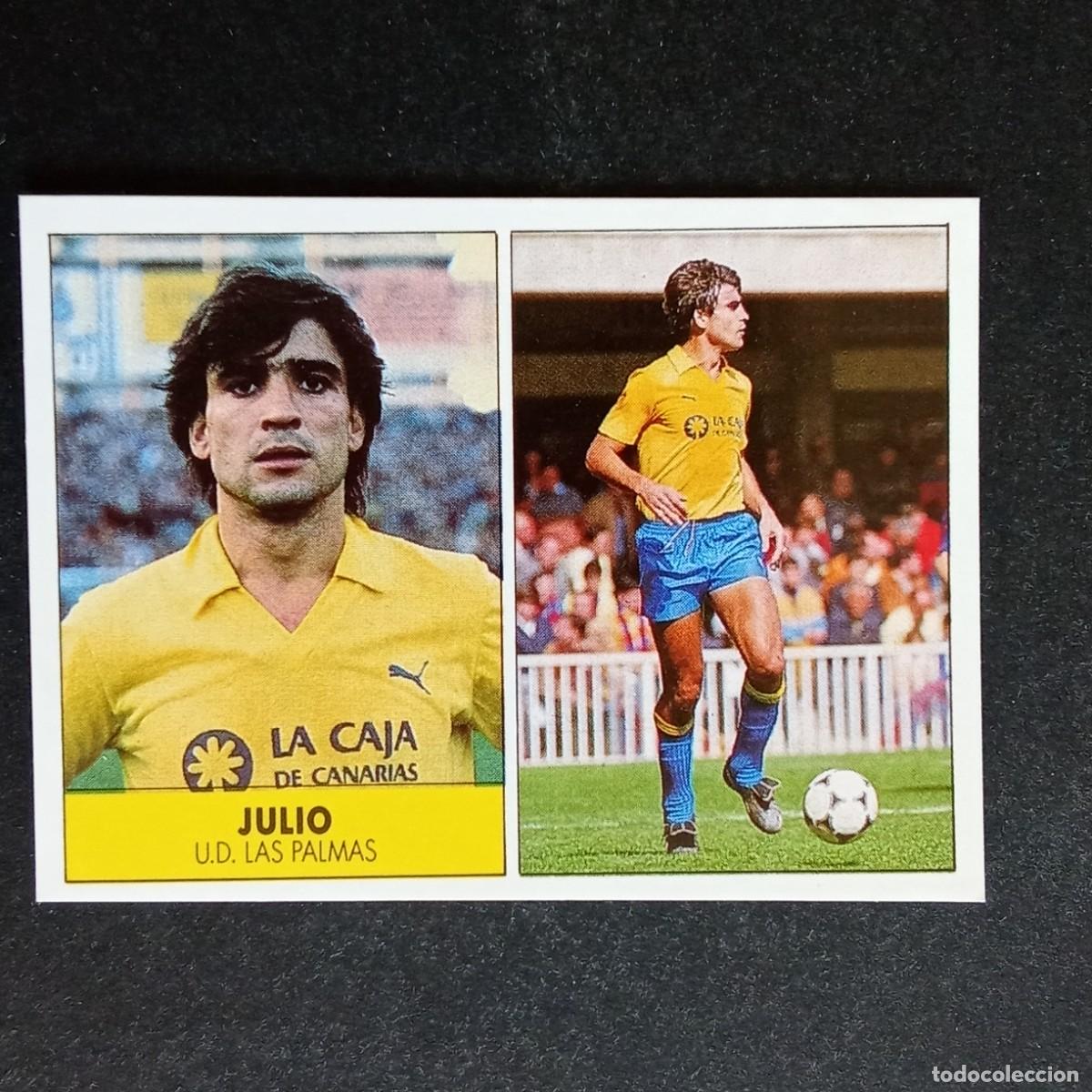 Cromos de f&uacute;tbol: JULIO LAS PALMAS CROMO EDITORIAL FESTIVAL 1987 1988 LIGA 87 88 NUNCA PEGADO