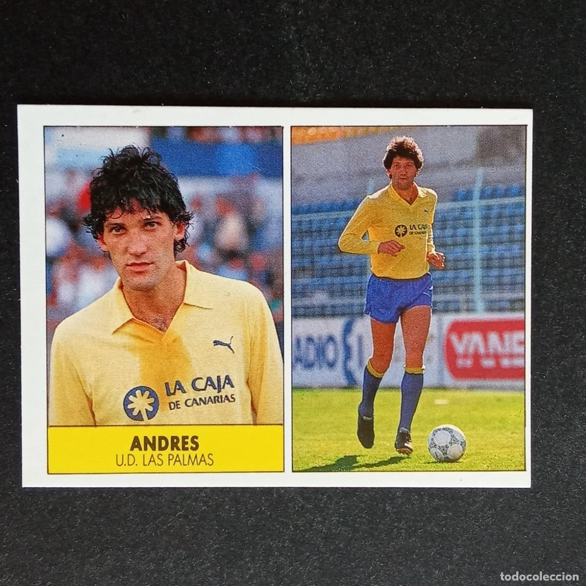 Cromos de f&uacute;tbol: ANDRES LAS PALMAS CROMO EDITORIAL FESTIVAL 1987 1988 LIGA 87 88 NUNCA PEGADO